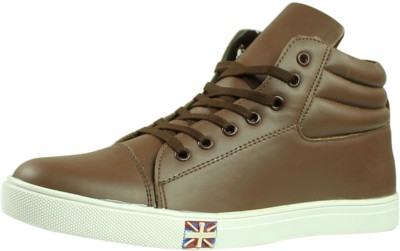 

BJOS Canvas Shoes, Boot, Casual Sneakers For Men(Brown