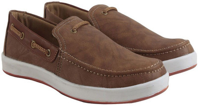 

ABS G913 Boat Shoes For Men(Brown, Tan
