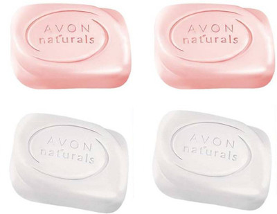 

Avon Anew Two Naturals Nourishing Soap Restage (100g) with Two Naturals Fairness Bar Soap (100 g)(400 g, Pack of 4)