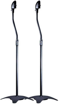

TechGear Speaker Stands SS01 for Home Theater Channel Surround Sound System Satellite Speaker Stands Mounts ( BLACK, SET OF 2 ) Speaker Mount