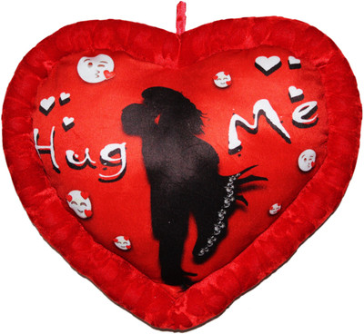 

Romee Heart Shape Pillow - 16 inch(Red)