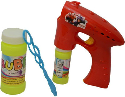 

Furious3D Bubble Shooter Gun with Bubble Bottle Inside(Red)