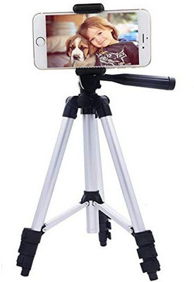 

Casadomani mobile universal tripod Monopod, Tripod(Silver, Black, Supports Up to 1500 g)