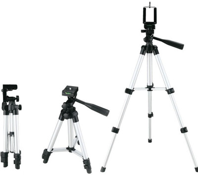 

lifemusic 8 Tripod Kit(black\silver, Supports Up to 1500)