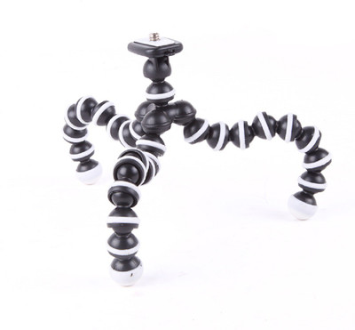 

THEFAIT DSLR Camra Tripod Fully Flexible Mount Cum Tripod Stand Gorilla Tripod 10" - DSLR holder Octopus Stand/Camra Holder Gorillapod Tripod Tripod, Tripod Kit ( Supports Up to 1.5) Tripod(Black, Supports Up to 1500 g)
