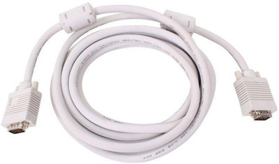 

genxtra TV-out Cable VGA_3 Meter(White, For Computer, 3 m)