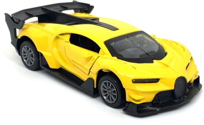 

Jack Royal 1:32 Scale Metal Pull Back Toy car(Yellow)