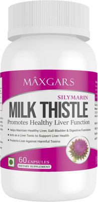 

Maxgar Milk Thistle Silymarin 500mg, 60 Capsules(60 No)