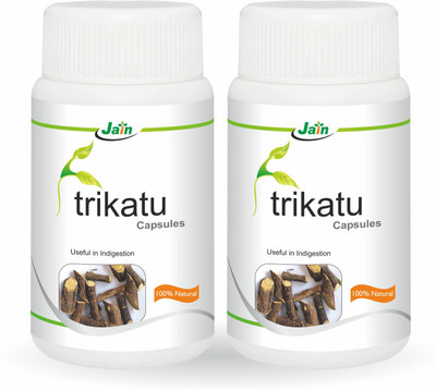 

Jain Trikatu Capsules - 60 Count (Pack of 2)(120 No)