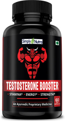 

Simply Nutra Testosterone Booster and Muscle Building Supplement(60 No)