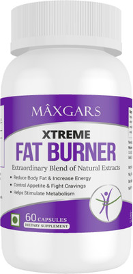 

Maxgar Xtreme Fat Burner, 60 Capsules(60 No)