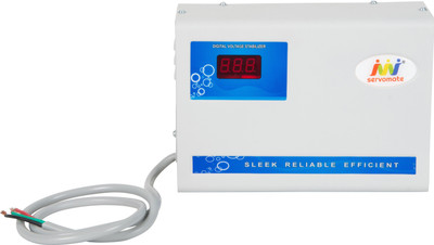 

Servomate 5 KVA Automatic Stabilizer For 2 Ton AC and all other house hold appliances (90v-300v) Aluminium(Ivory)