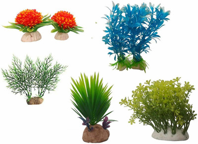 

SRI Imported Home Decoration Artificial Plastic Plant (Combo) Aquarium Plant Anchor({Plant Anchors1212345678)