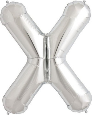 

TRISHRA Solid MBPX Balloon(Silver, Pack of 1)