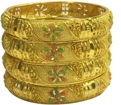 YouBella Alloy Bangle Set(Pack of 4)