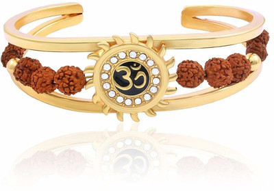 Shaan Copper Diamond Gold-plated Bracelet