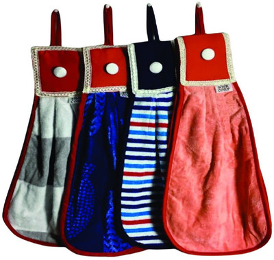 NNR Cotton 300 GSM Hand Towel Set(Pack of 4)