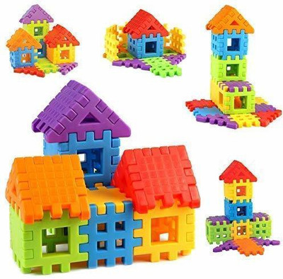 

Nabhya Senior PVC Packing Building Blocks Early Learning Educational Toy For Kids Age 2 To 5 (30 Blocks)(Multicolor)