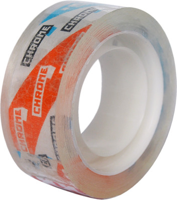 

Chrome Single Sided Handheld Cello Tape 18mm x 20m x 4mu (Manual)(Set of 48, Transperant)