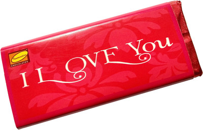 

Innovative Valentine Chocolate with I LOVE U quote Bars(55 g)