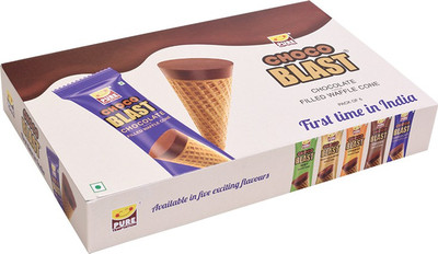 

PureTemptation Chocolate Choco Blast Cone Crackles(Pack of 6, 90 g)