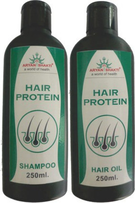 

AryanShakti Hair Protein Combo Hair Shampoo & hair oil(Set of 2)