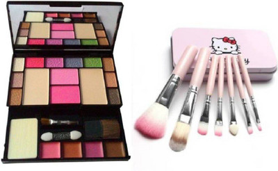 

Ladymode Makeup Kit 6155 and Hello Kitty Makeup Brush Set(Set of 2)