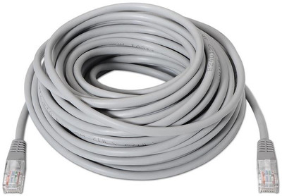 

ANDTRONICS CAT-6 Snagless Network RJ45 Ethernet Patch LAN Cable CAT6 - 25M / 75 ft - Grey LAN Cable(Compatible with Desktops, Laptops, Servers, Gaming Consoles, TV, Grey)