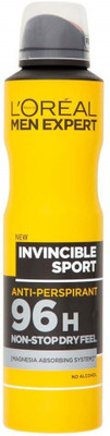 

L'Oreal Paris Men Expert Invincible Sport 96H Deodorant Body Spray - For Men(250 ml)