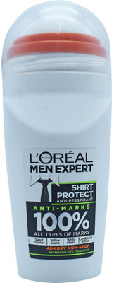 

L'Oreal Men Expert Shirt Protect Anti - Marks Deodorant Roll-on - For Men(50 ml)