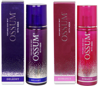 

Ossum Delight and Romance Perfumed Body Mist, 115 ml - Pack of 2 Body Mist - For Men & Women(230 ml, Pack of 2)