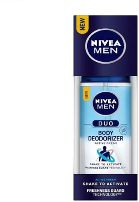 

Nivea Duo Active Fresh Deodorant Spray For Men (100 ml) Deodorant Spray - For Men(100 ml)