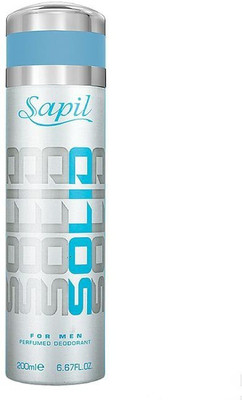 

Sapil SOLID Deodorant Spray - For Men(200 ml)