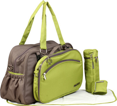 

My Milestones Duo Detach Duo Detach Diaper Bag(Grey/Green)