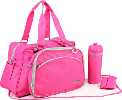 

My Milestones Duo Detach Shoulder Diaper Bag(Pink)