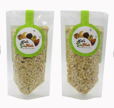

LET'S GO NUTS Watermelon Seeds, Muskmelon Seeds(300 g, Pack of 2)