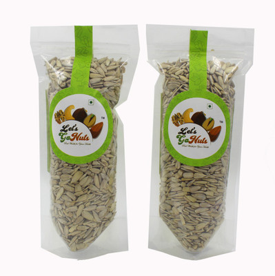 

LET'S GO NUTS Sunflower Seeds(450 g, Pack of 2)
