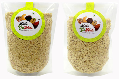 

LET'S GO NUTS Watermelon Seeds, Muskmelon Seeds(1000 g, Pack of 2)