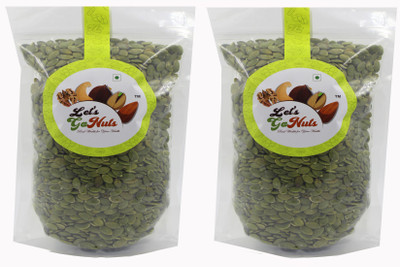 

LET'S GO NUTS Pumpkin Seeds(1500.0 g, Pack of 2)