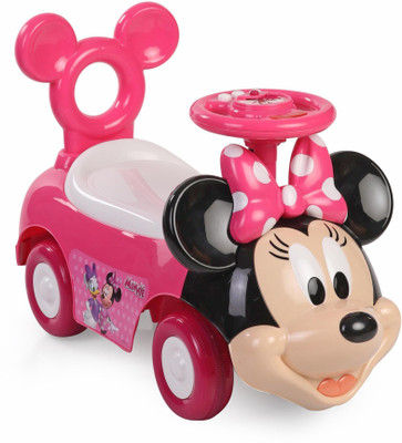 

Disney Disney Minnie Ride-On Car | Minnie Face Shape | Imported Premium Quality | Pink & Black Colour Car Battery Operated Ride On(Pink)