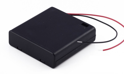 

LogicInside High Quality 4 Cell AA Battery holder With Switch Educational Electronic Hobby Kit