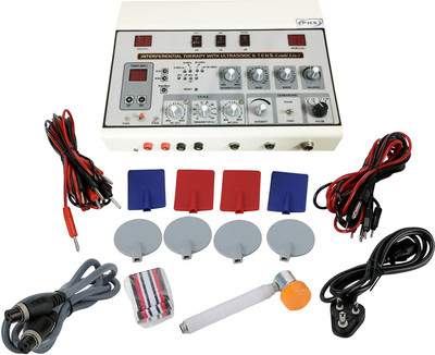 

PASSIVE HEALTH SOLUTION ELECTRO THERAPY COMBINATION THERAPY IFT+US+TENS IFT, ULTRASONI STIMULATION, TENS, Electrotherapy Device(SH09C)