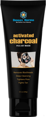 

Dmaax Derma Charcoal face mask | Activated charcoal mask | Peel off mask(100 g)