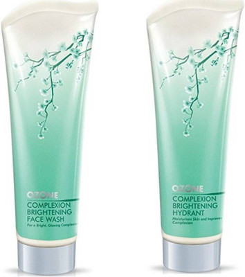 

OZONE Ayurvedics Complexion Brightening Face Wash and Complexion Brightening Hydrant(200 g)