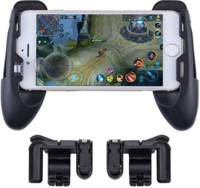 

MobiNok PUBG Sensitive Shoot and Aim Triggers for L1R1 And Grip Case Controller Mobile Game Trigger Joystick Gaming Accessory Kit(Black, For Android, iOS)