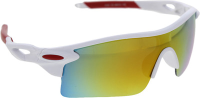 

Vast 7 Layer Anti Glare Wrap Around All Sports And Cricket Goggles(White)