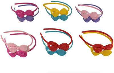 

AVMART Multi Color Girls Hair Band Flower Designs Hair Band(Multicolor)
