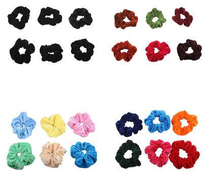

Preety Soft Colourful Rubber Band - 24 Band Hair Band(Multicolor)