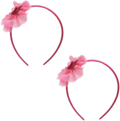 

pretty Premium Quality Hair Band For Girls Daily Use - Two Hair Band(Red)