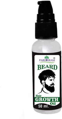 

Parishram Beard Growth Oil & Hair Growth Oil (100% Organic & Natural Argan Oil, Jojoba Oil, Vitamin E) -50ml Hair Oil(50 ml)